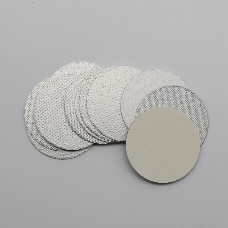 High Quality Two Piece Induction Aluminum Foil Paper Backed Seal Liner Honey Glass Jar