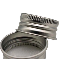 غطاء زجاجة نبيذ GPI 33/400 من الألومنيوم من Silver Cap لزجاجات الفودكا/الروم/المشروبات الكحولية