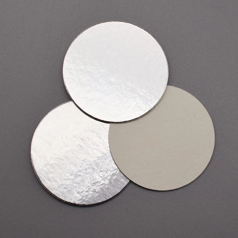 Two Piece Aluminum Foil Induction Seal Liner For Bottles